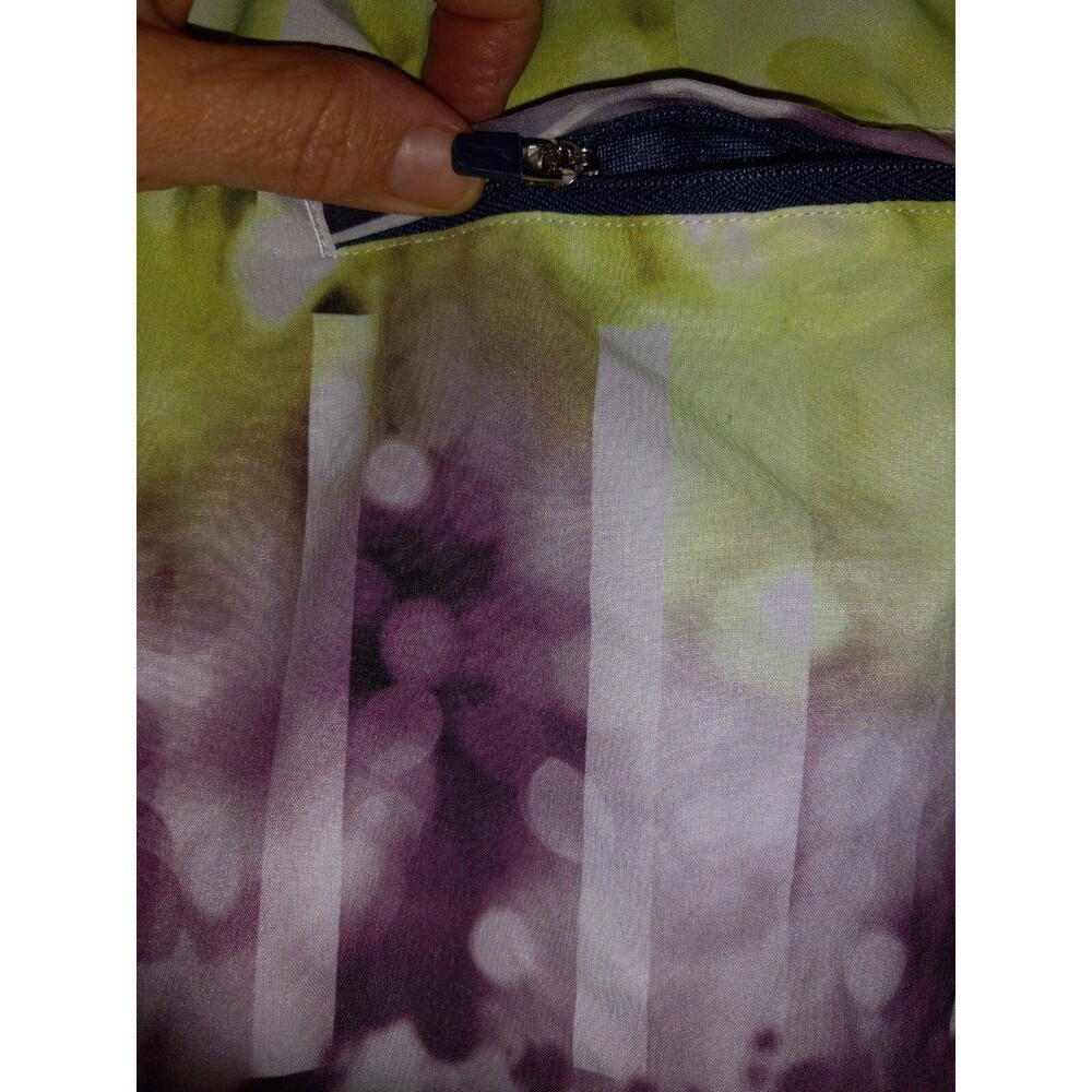 slazenger golf skort size Large, yellow. fushia. charcoal